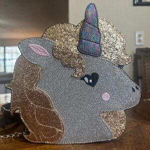 Betsey Johnson Girls Unicorn Purse